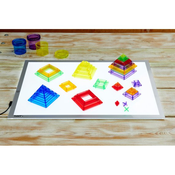 LED šviesos lenta A2 formato – šviesos, spalvų ir sensoriniam ugdymui