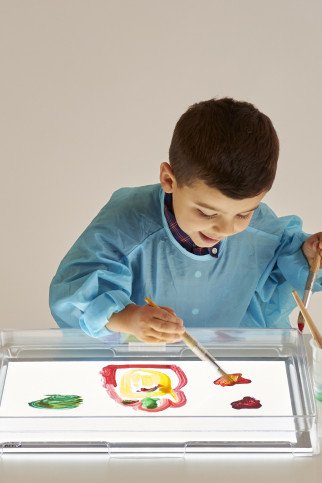 A3 LED šviesos lenta su skaidriu dangčiu