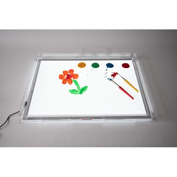 A2 LED šviesos panelė su skaidriu tyrinėjimo padėklu