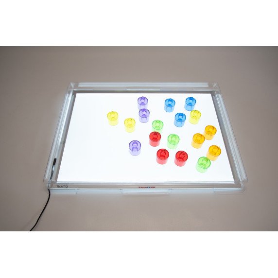 A2 LED šviesos panelė su skaidriu tyrinėjimo padėklu