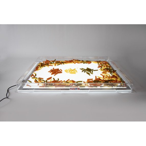 A2 LED šviesos panelė su skaidriu tyrinėjimo padėklu