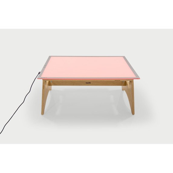 Spalvas keičianti A2 LED šviesos lenta su žemu stalu