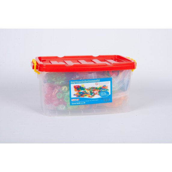 Sensorinis permatomų matematikos priemonių rinkinys (504 vnt.)