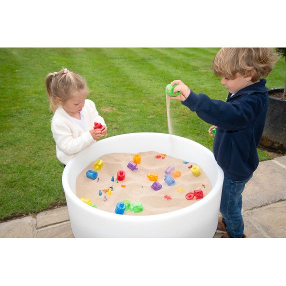 Permatomi spalvoti tyrinėjimo indeliai (18 vnt.)