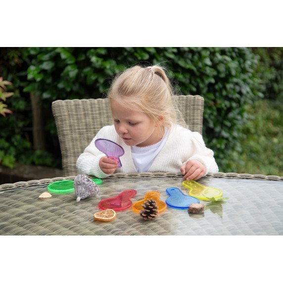 Permatomos spalvų maišymo mentelės (6 vnt.)