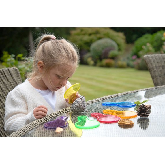 Permatomos spalvų maišymo mentelės (6 vnt.)