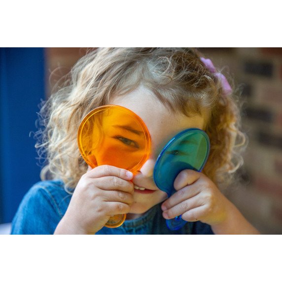 Permatomos spalvų maišymo mentelės (6 vnt.)