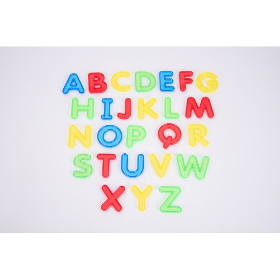 Permatomų didžiųjų raidžių rinkinys (26 vnt.)