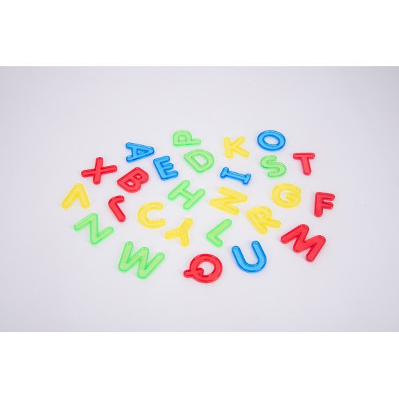 Permatomų didžiųjų raidžių rinkinys (26 vnt.)