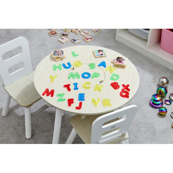 Permatomų didžiųjų raidžių rinkinys (26 vnt.)