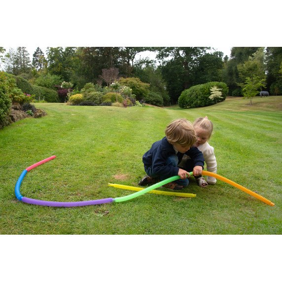 Lankstūs vaivorykštiniai vamzdeliai (6 vnt.)