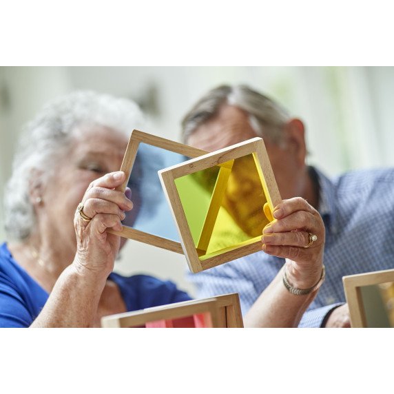 Sensorinių kvadratų rinkinys (7 vnt.)