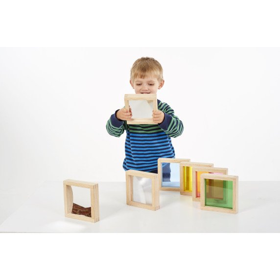 Sensorinių kvadratų rinkinys (7 vnt.)