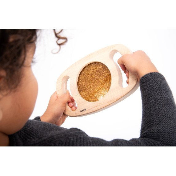 Sensorinių plokštelių su blizgučiais rinkinys (3 vnt.)