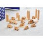 Medinių mašinėlių rinkinys “Miesto pažinimas” (12 vnt.)