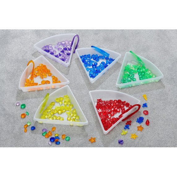 Tyrinėjimo padėklai (6 vnt.)