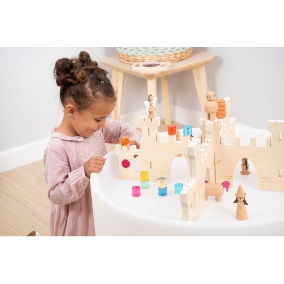 Spalvotų sensorinių apskritimų rinkinys (10 vnt.)