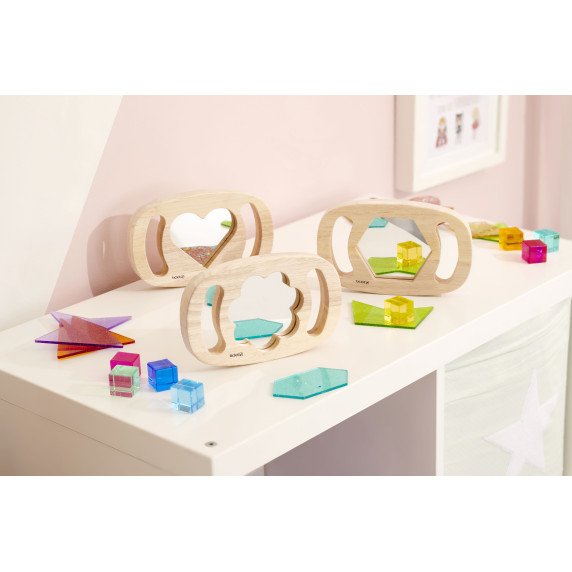 Rankinių veidrodžių rinkinys vaikams (3 vnt.)