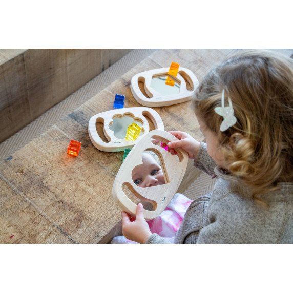 Rankinių veidrodžių rinkinys vaikams (3 vnt.)