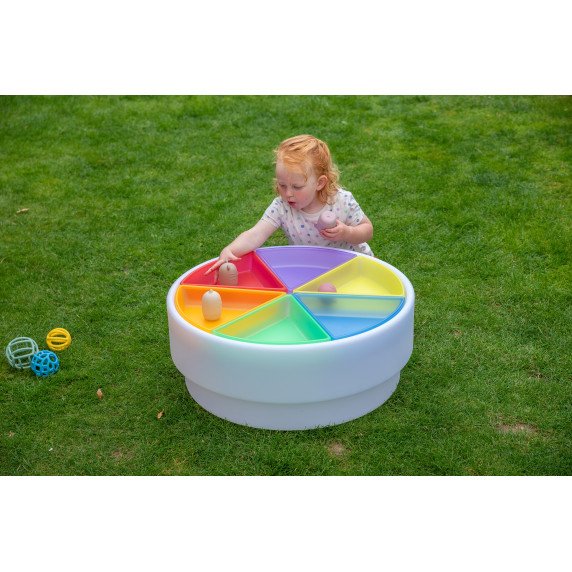 Spalvoti tyrinėjimo padėklai (6 vnt.)