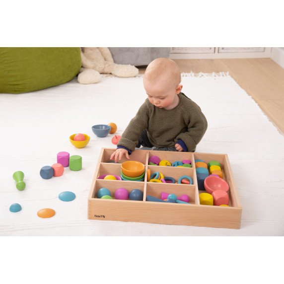 Padėklas rūšiavimui - 7 skyriai