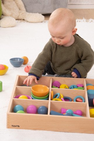 Padėklas rūšiavimui - 7 skyriai