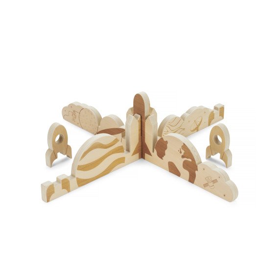 Medinės pertvaros grupiniams žaidimams „Visatos pažinimas”