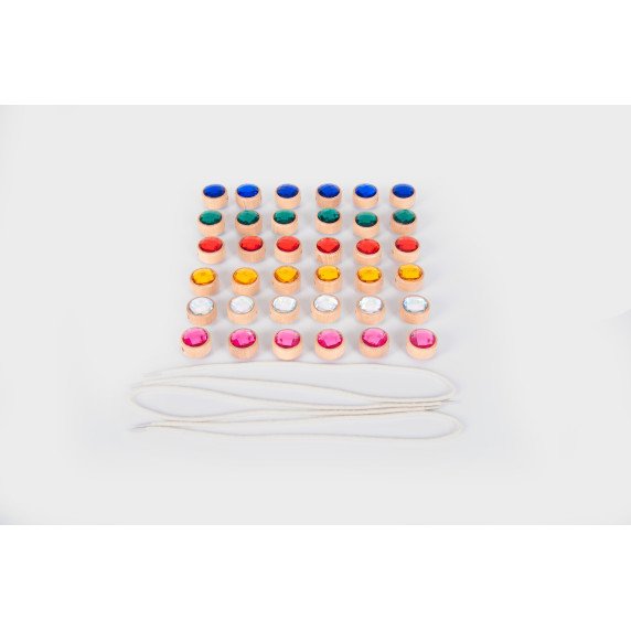 BRANGAKMENIAI Medinis vėrimo rinkinys