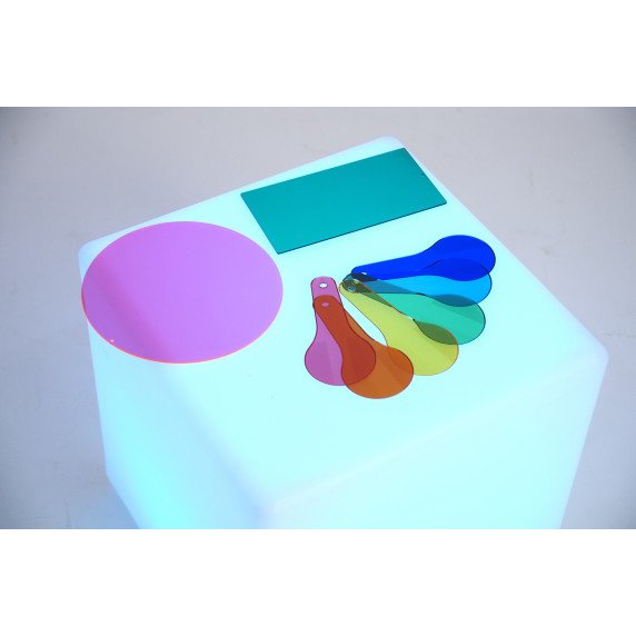 Šviečiantis sensorinis LED kubas