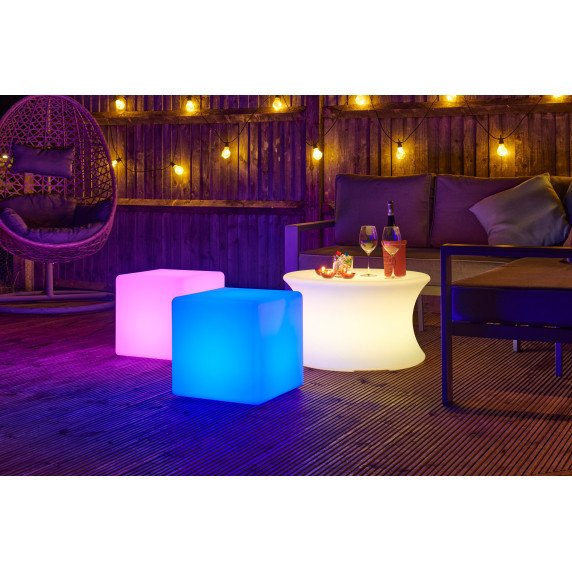 Šviečiantis sensorinis LED kubas