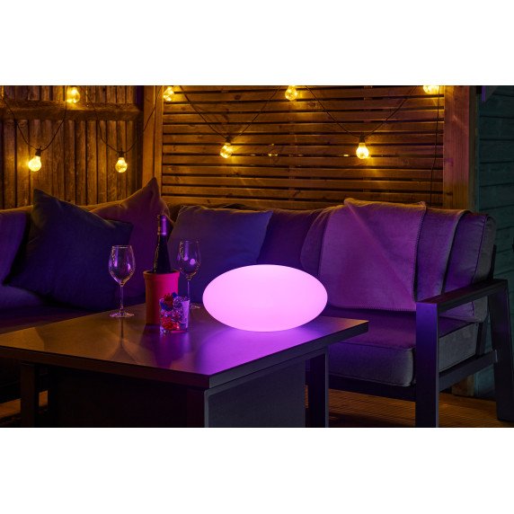 Sensorinis LED šviesos akmuo