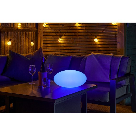 Sensorinis LED šviesos akmuo