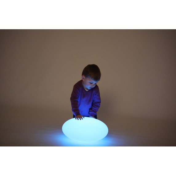 Sensorinis LED šviesos akmuo