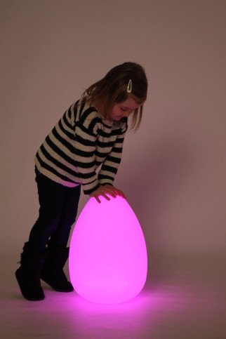 Šviečiantis sensorinis LED ovalas – kiaušinis