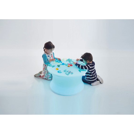 Šviečiantis sensorinis LED stalas tyrinėjimui - nusiraminimui