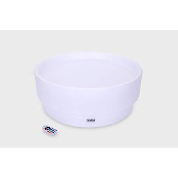 Žemas šviečiantis atradimų stalas