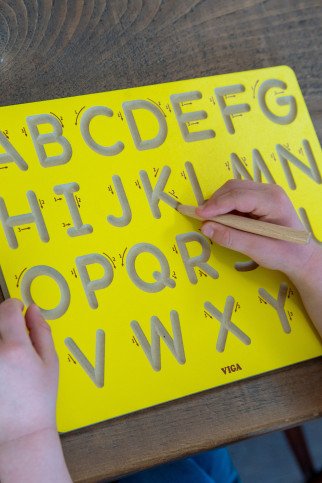 DIDŽIOSIOS RAIDĖS Rašymo mokymosi lenta