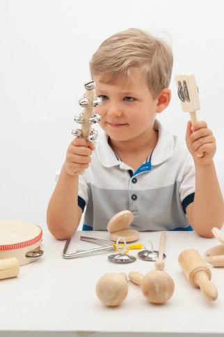 Sensorinis muzikos instrumentų rinkinys (16 vnt.)