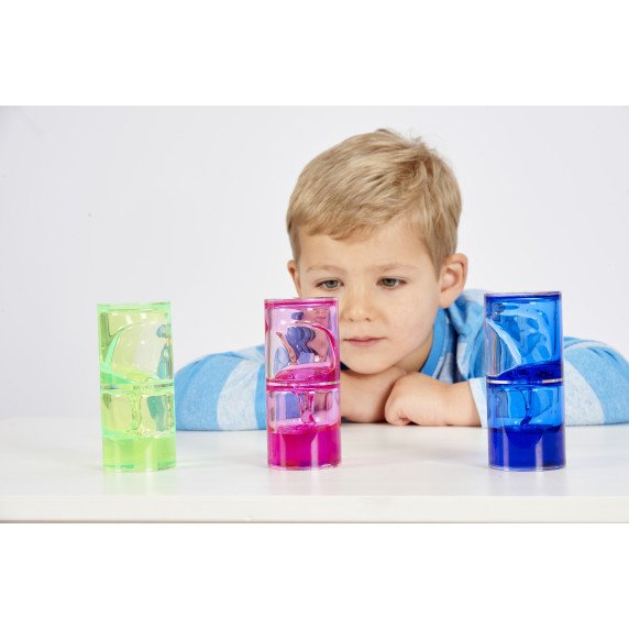 Permatomi indeliai su judančiu skysčiu (3 vnt.)