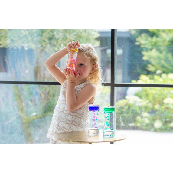 Sensoriniai skysčio cilindrai šviesos stalui (3 vnt.)