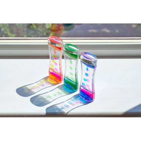 Sensoriniai skysčio cilindrai šviesos stalui (3 vnt.)