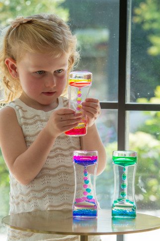 Sensoriniai skysčio cilindrai šviesos stalui (3 vnt.) Sensoriniai skysčio cilindrai šviesos stalui (3 vnt.)