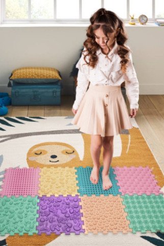 Taktilinis masažinis takelis Ortek „Puzzle Mix“ (8 vnt.) Taktilinis masažinis takelis Ortek „Puzzle Mix“ (8 vnt.)